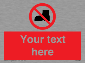 Custom No outdoor footwear