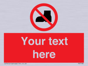 Custom No outdoor footwear