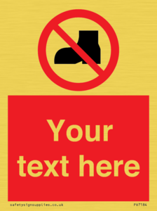 Custom No outdoor footwear