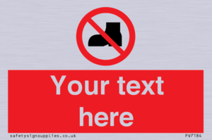 Custom No outdoor footwear