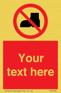 Custom No outdoor footwear