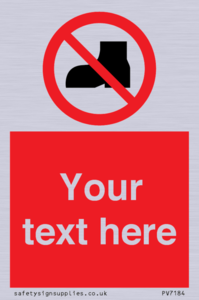 Custom No outdoor footwear