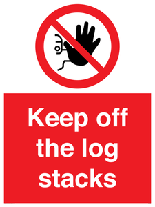 Keep off the log stacks