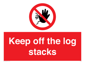 Keep off the log stacks