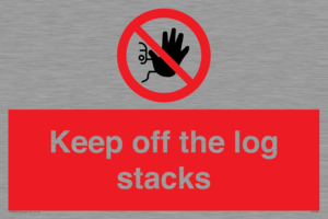 Keep off the log stacks