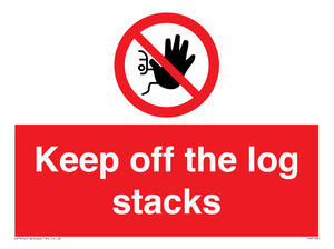 Keep off the log stacks