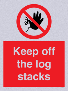 Keep off the log stacks