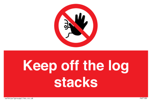 Keep off the log stacks