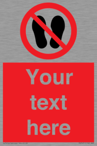 Custom prohibition do not stand here