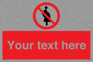 Custom prohibition not for pregnant women