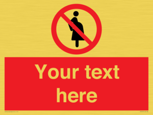 Custom prohibition not for pregnant women