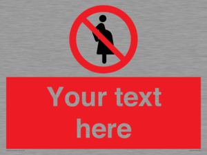 Custom prohibition not for pregnant women