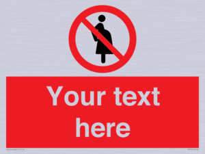 Custom prohibition not for pregnant women