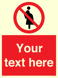 Custom prohibition not for pregnant women