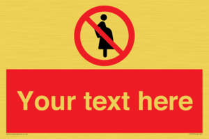 Custom prohibition not for pregnant women