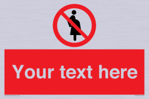 Custom prohibition not for pregnant women