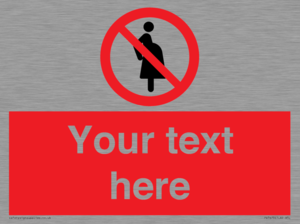 Custom prohibition not for pregnant women