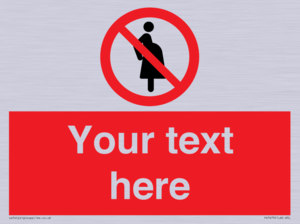 Custom prohibition not for pregnant women