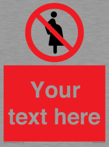 Custom prohibition not for pregnant women