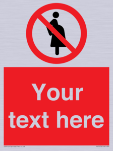 Custom prohibition not for pregnant women