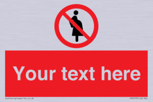 Custom prohibition not for pregnant women