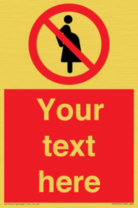 Custom prohibition not for pregnant women