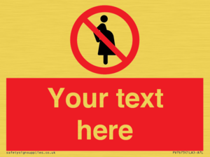 Custom prohibition not for pregnant women