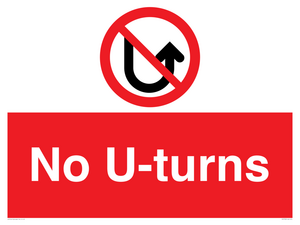 No U-turns