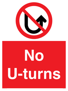 No U-turns