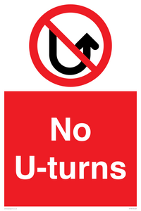 No U-turns