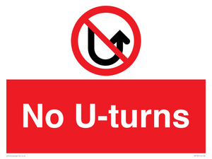 No U-turns