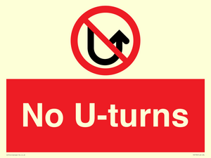 No U-turns