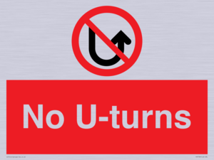 No U-turns