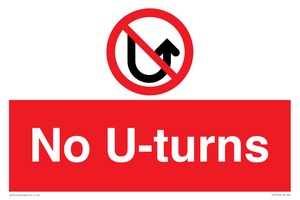 No U-turns
