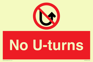No U-turns