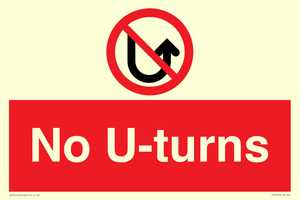 No U-turns