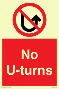 No U-turns