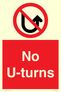 No U-turns