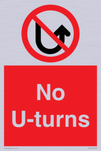No U-turns
