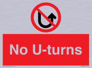 No U-turns