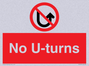 No U-turns