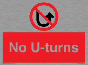 No U-turns