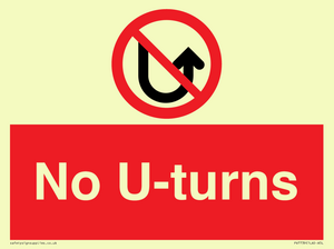 No U-turns