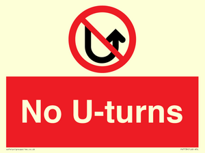 No U-turns