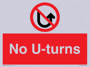 No U-turns