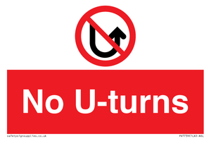 No U-turns