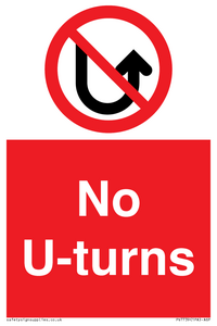 No U-turns