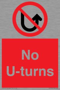 No U-turns