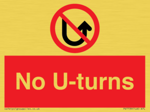 No U-turns