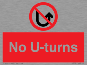 No U-turns